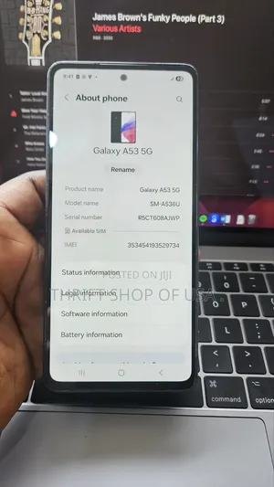Samsung Galaxy A53 5G 128 GB Black