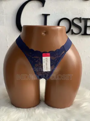 Ladies Lace Side Elastic G String Panty
