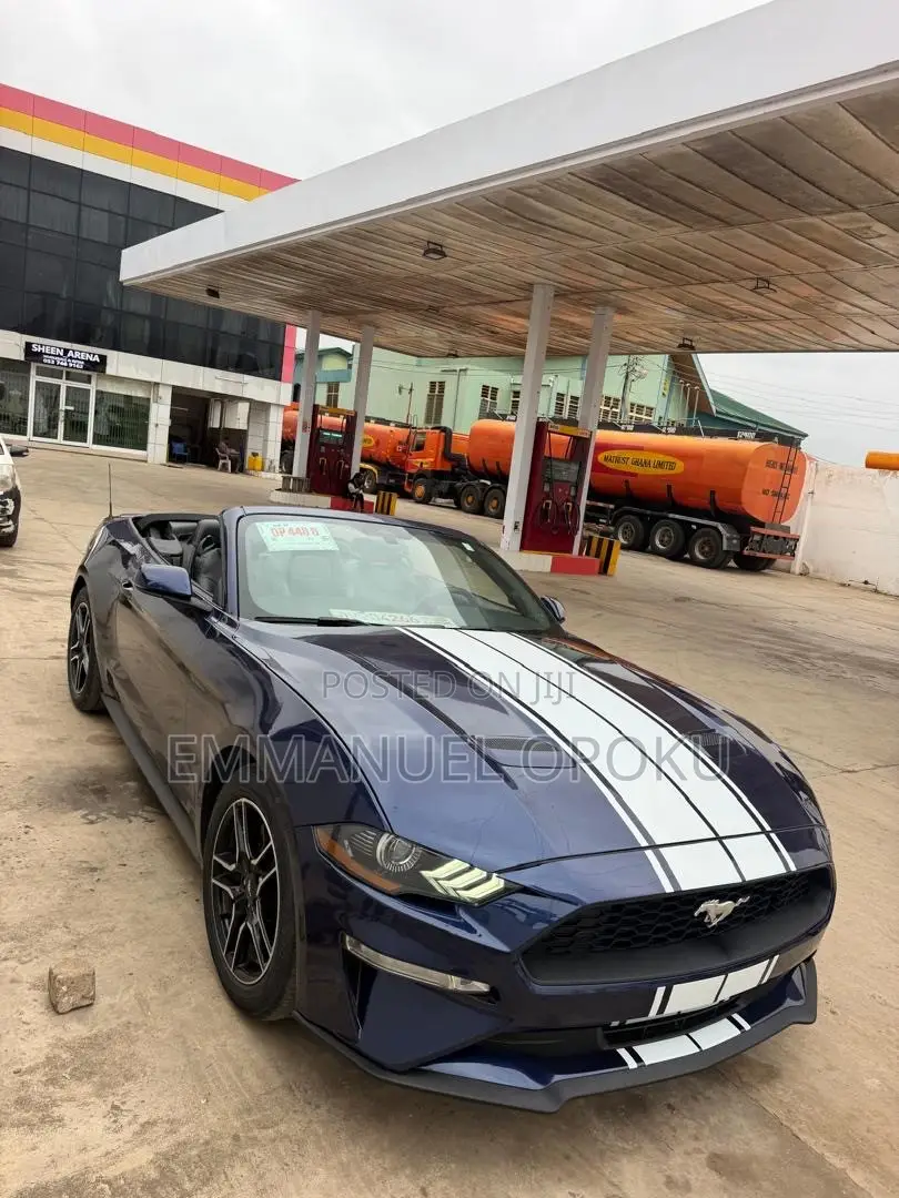 Ford Mustang EcoBoost Premium Convertible 2020 Blue