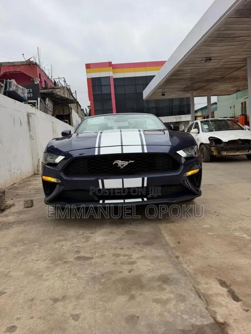 Ford Mustang EcoBoost Premium Convertible 2020 Blue