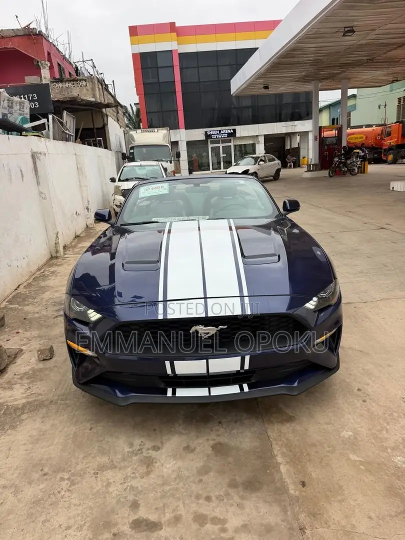 Ford Mustang EcoBoost Premium Convertible 2020 Blue
