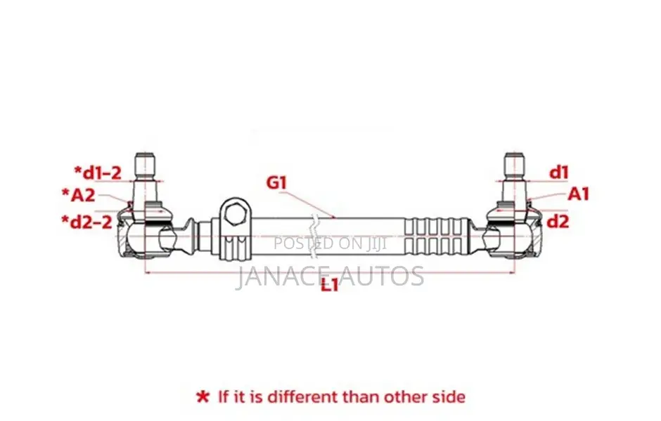 DAF CF 65 75 85 95 LF 55 XF105 Tie Rod, Steering
