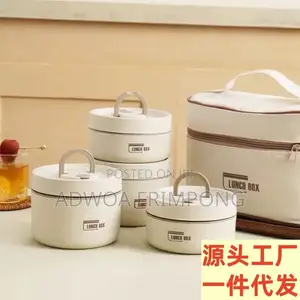 4pcs Lunch Set Bowl With Bag
