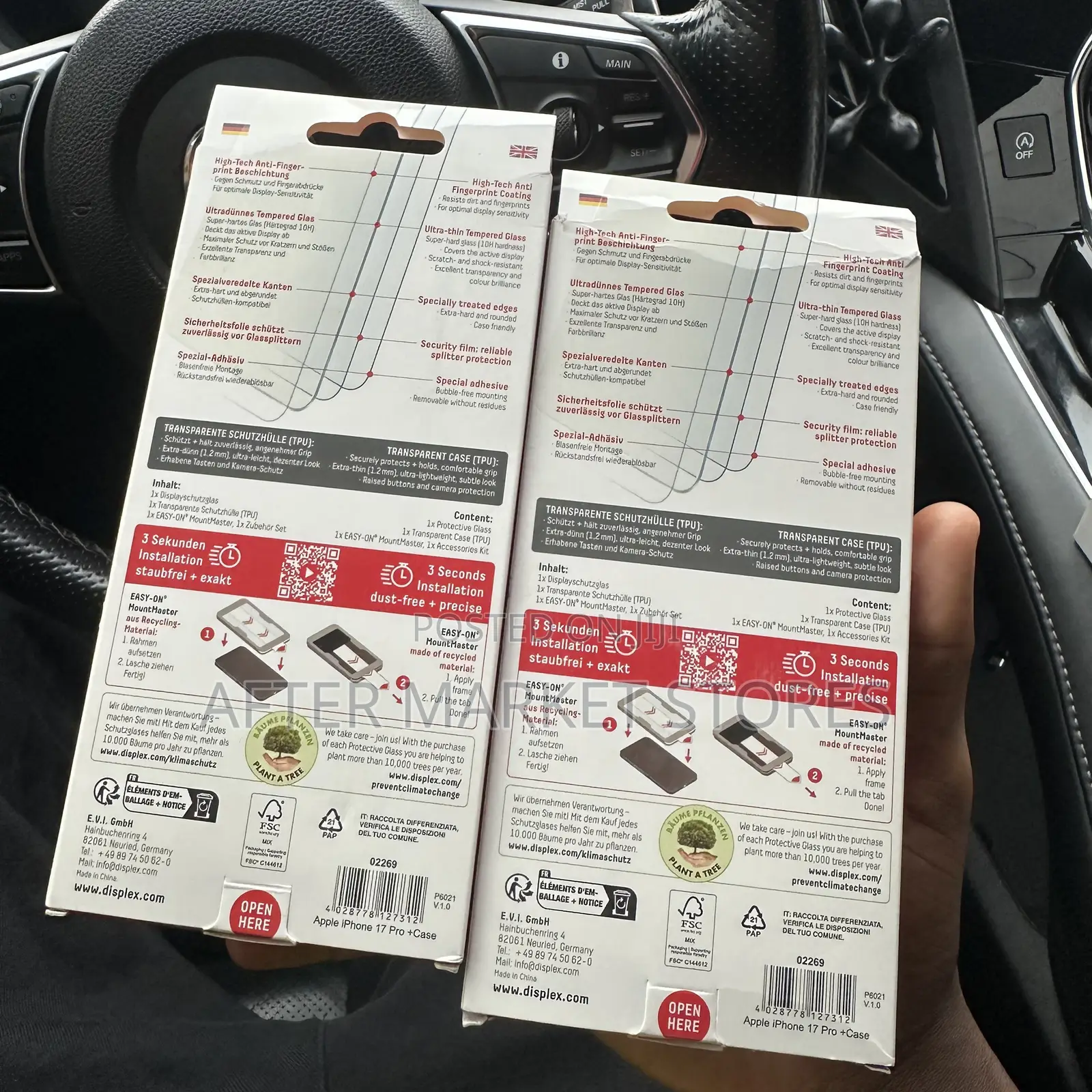 Displex Screen Protector for iPhone 17 Pro