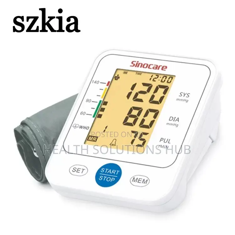 Sinocare Blood Pressure (BP) Monitor (Machine) Arm Type