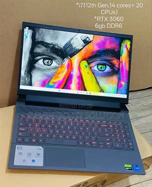 New Laptop Dell G15 5520 16GB Intel Core i7 SSD 1T
