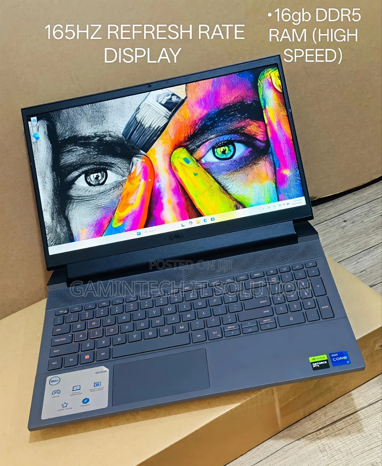 New Laptop Dell G15 5520 16GB Intel Core i7 SSD 1T