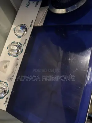 Slightly Used Hisense 7.5kg Twin Tub Washing Machine.