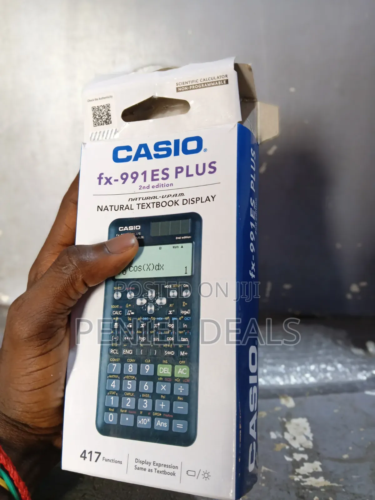 Casio Fx-991es PLUS 2nd Edition Scientific Calculator – Black
