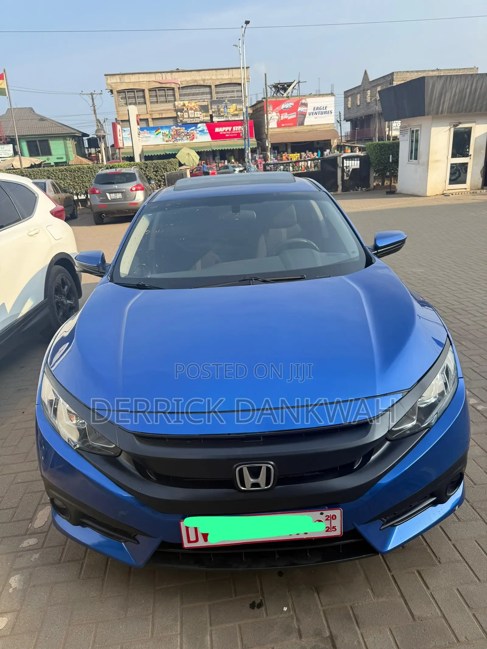 Honda Civic EX-T Sedan 2018 Blue