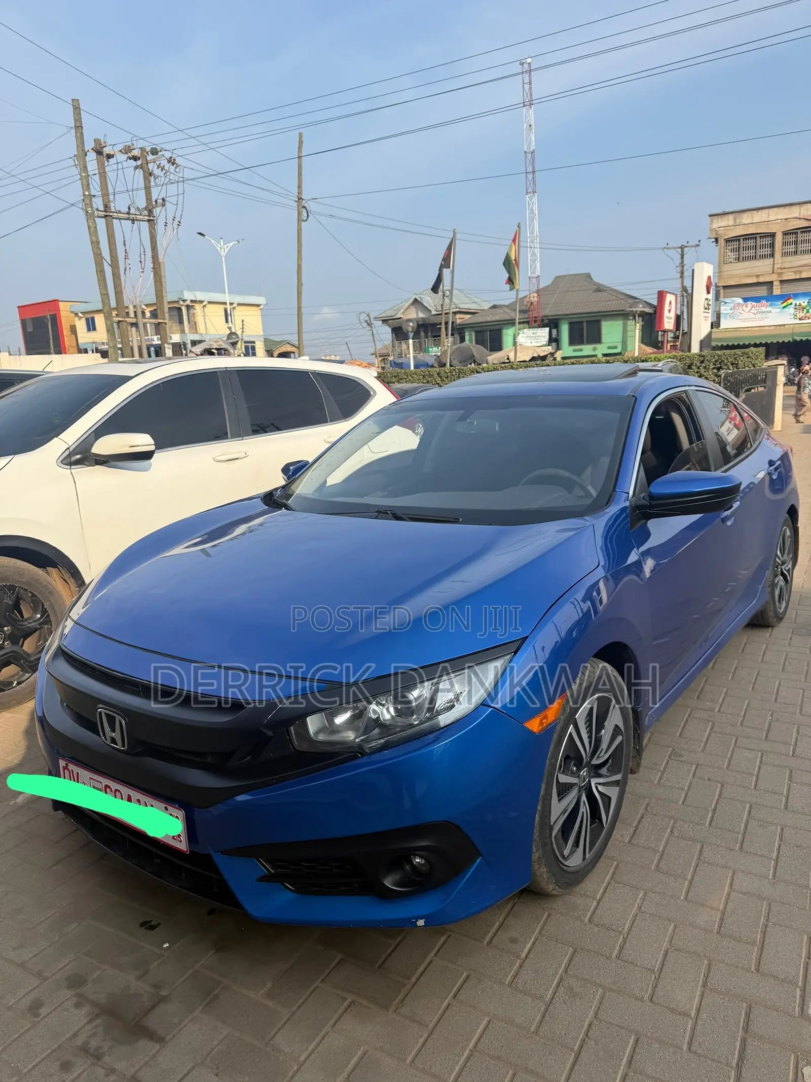 Honda Civic EX-T Sedan 2018 Blue