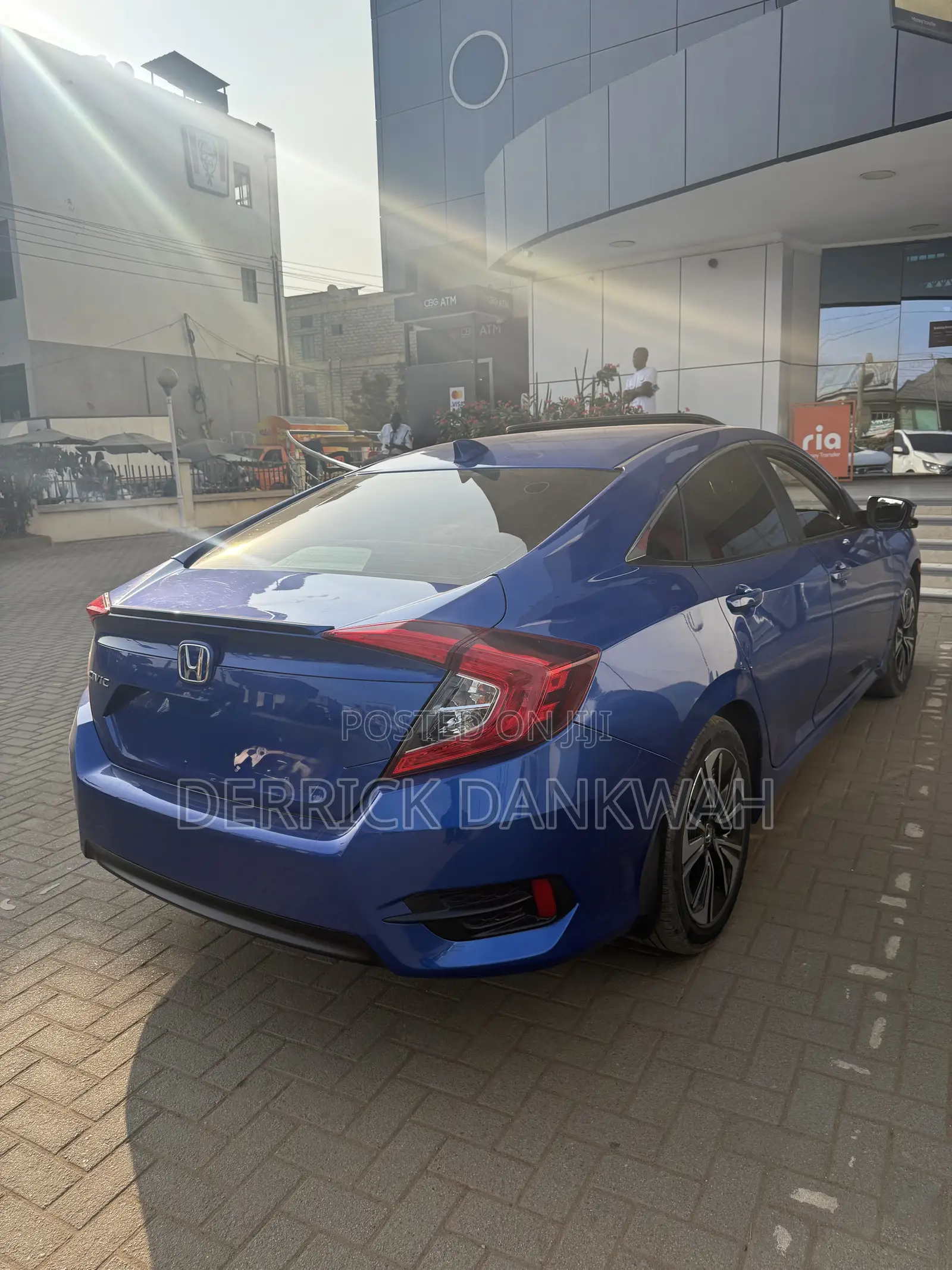 Honda Civic EX-T Sedan 2018 Blue