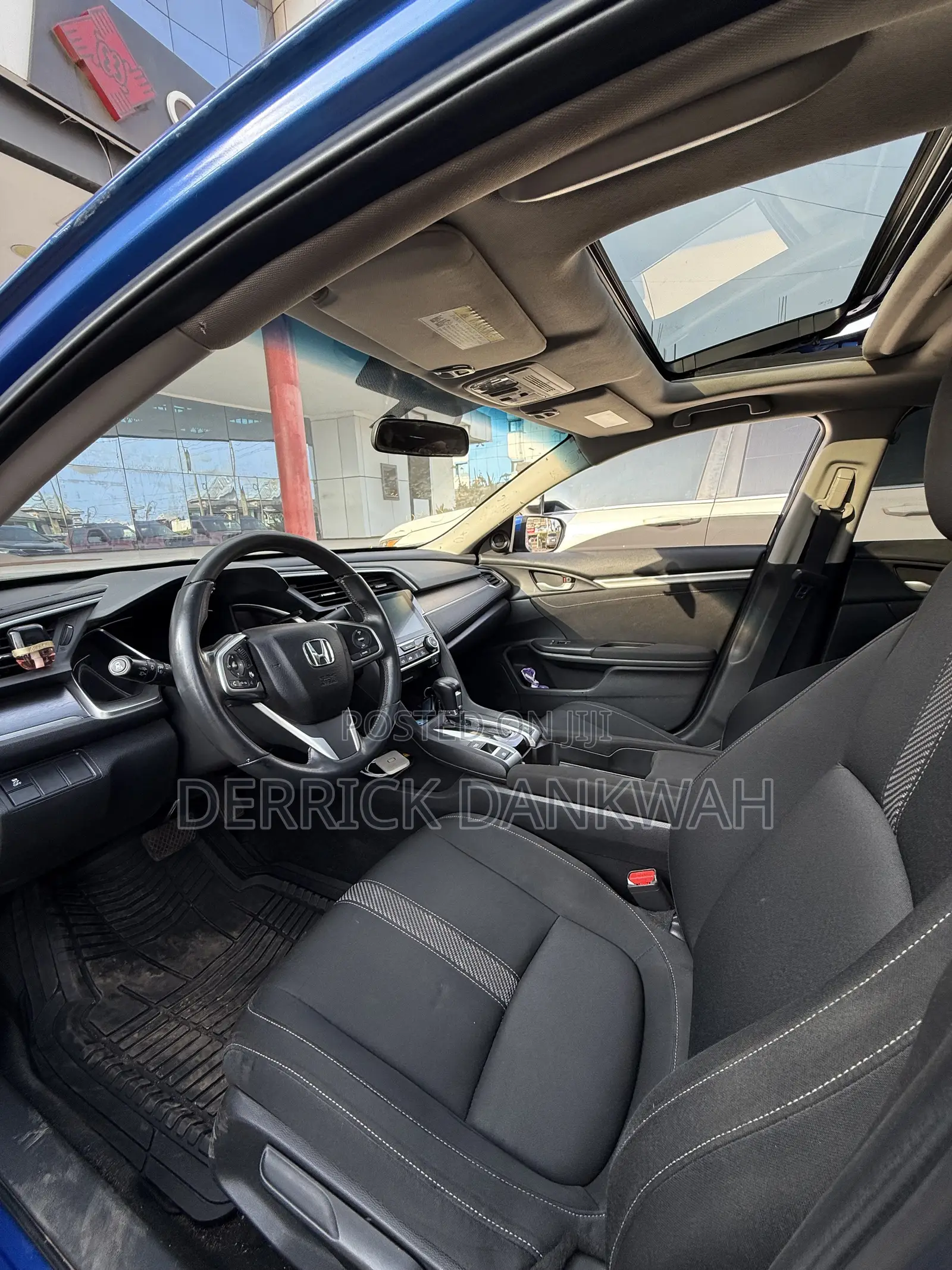 Honda Civic EX-T Sedan 2018 Blue
