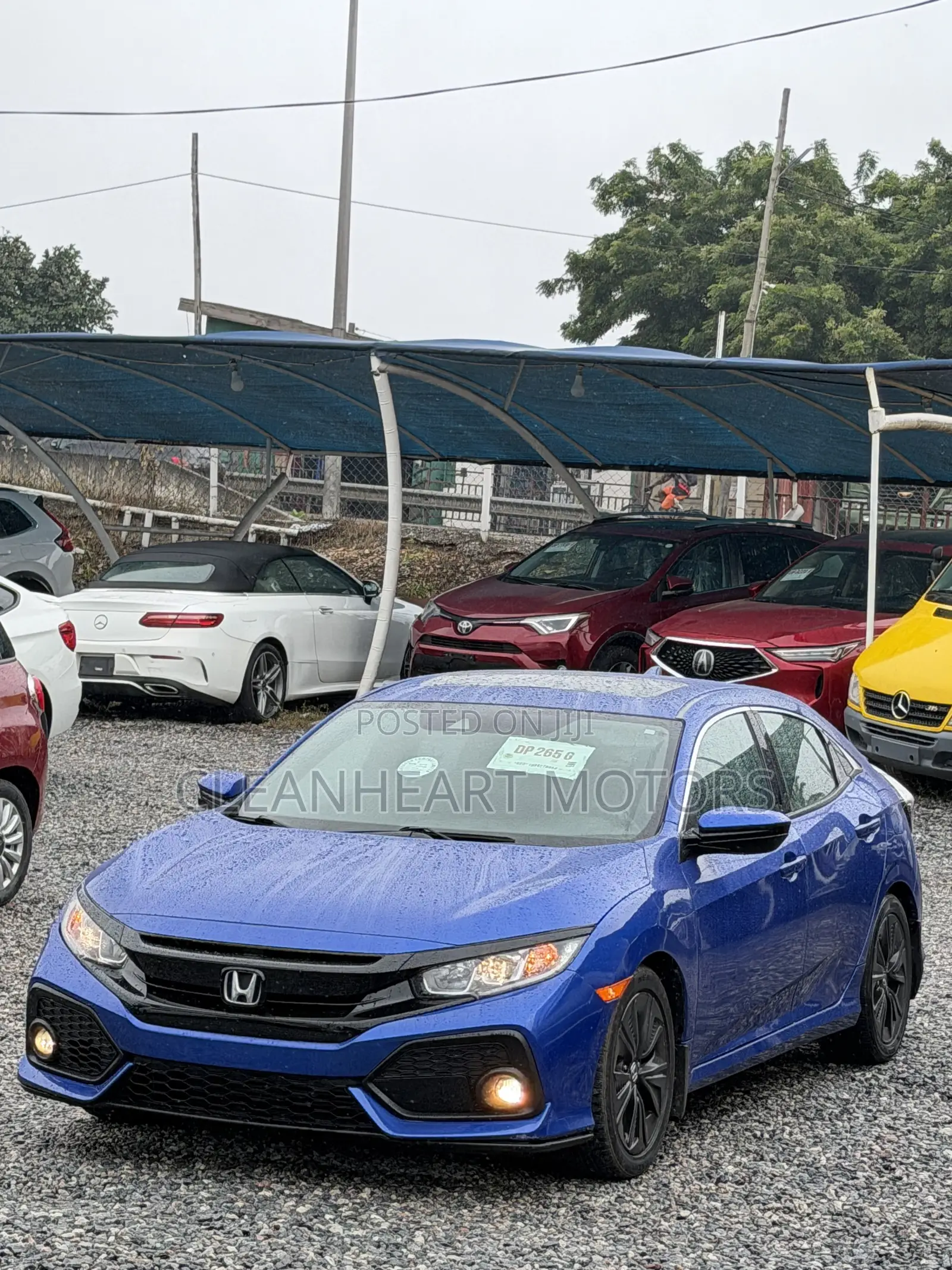 Honda Civic EX Hatchback 2019 Blue