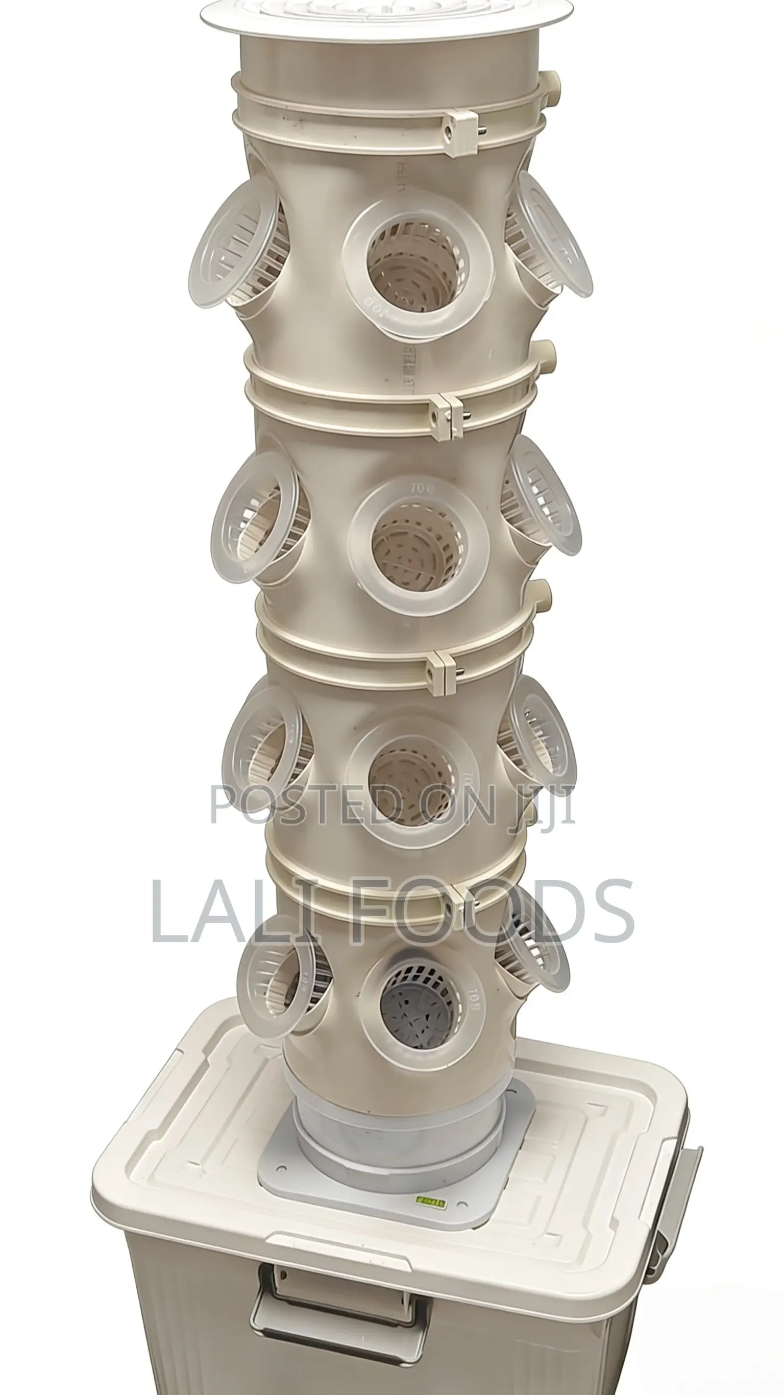 All-in-One Hydroponic Towers for Vertical Farming - 16 Pot Model