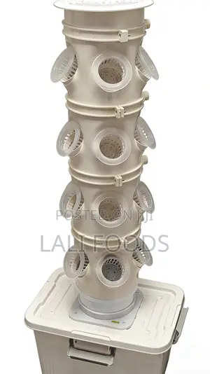 All-in-One Hydroponic Towers for Vertical Farming - 16 Pot Model