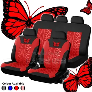 Car Seat Covers (Black and Red) Universal