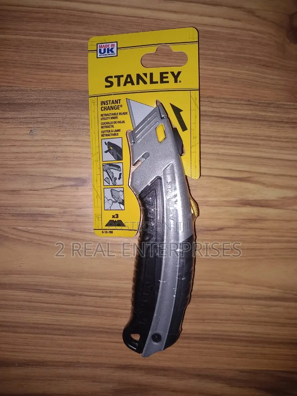 Stanley InstantChange Retractable Utility Knife
