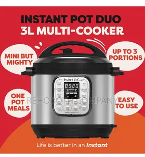 Instant Pot Duo 3L, Multi Cooker, 7-in-1, Pressure Rice Cooker