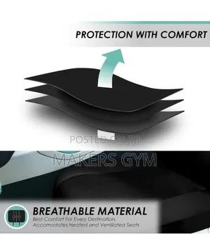 Car Seat Covers ( Nine Pieces) Black