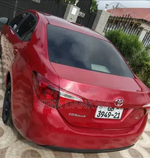 Toyota Corolla 2017 Red