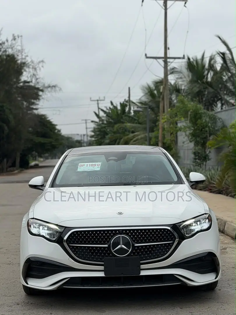 New Mercedes-Benz E350 2025 White
