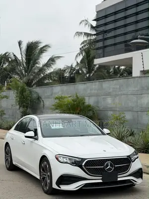 New Mercedes-Benz E350 2025 White