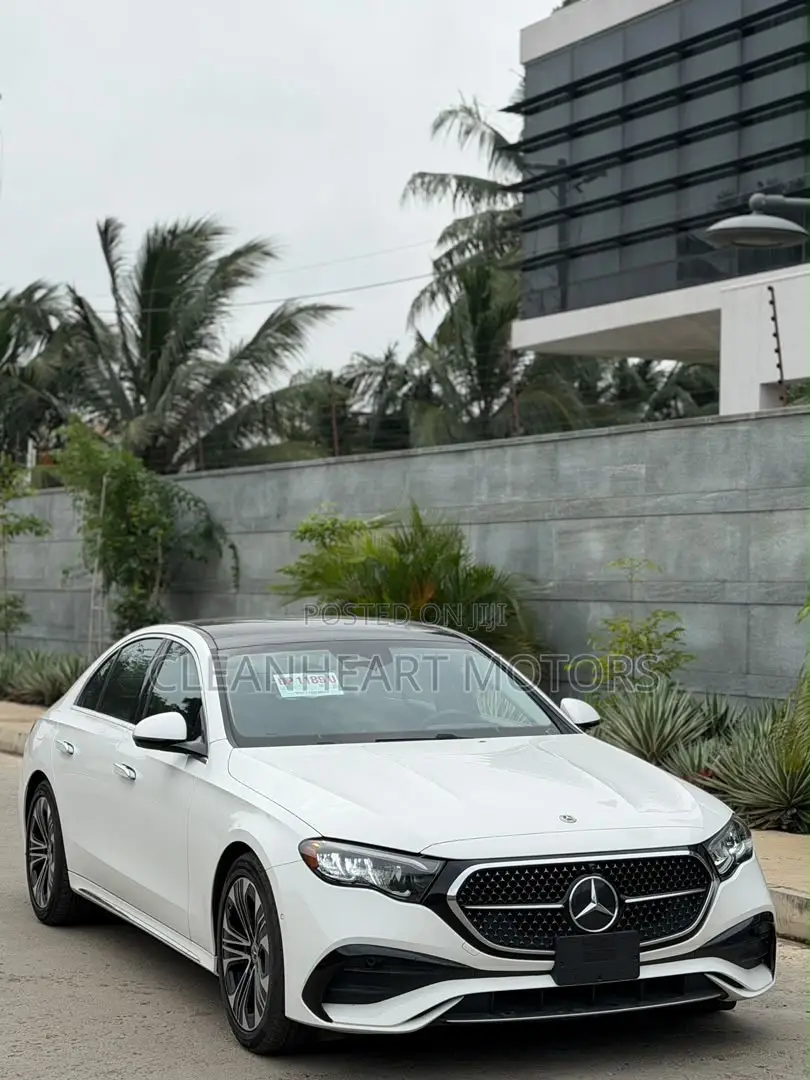 New Mercedes-Benz E350 2025 White