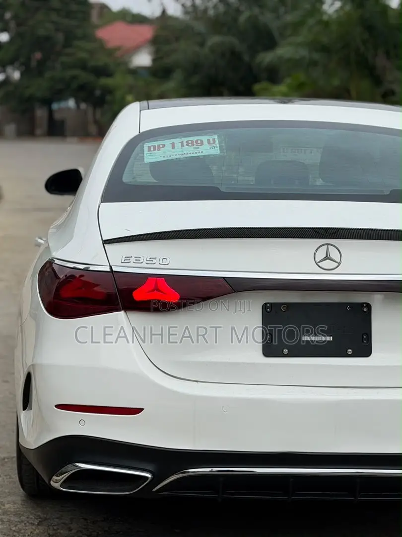 New Mercedes-Benz E350 2025 White