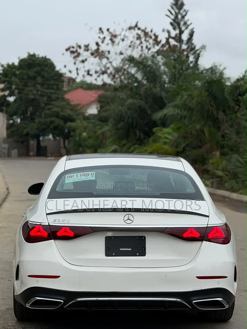 New Mercedes-Benz E350 2025 White