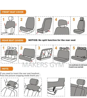 Car Seat Covers (Multiple Color ) All Cars
