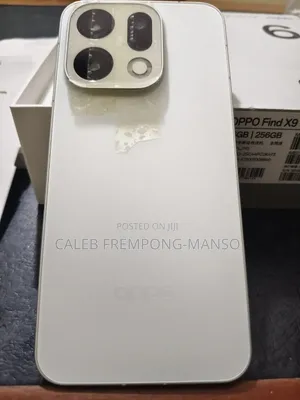 New Oppo Find X9 5G 256 GB White