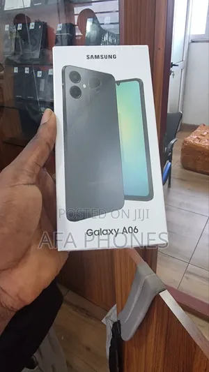 New Samsung Galaxy A06 128 GB Black