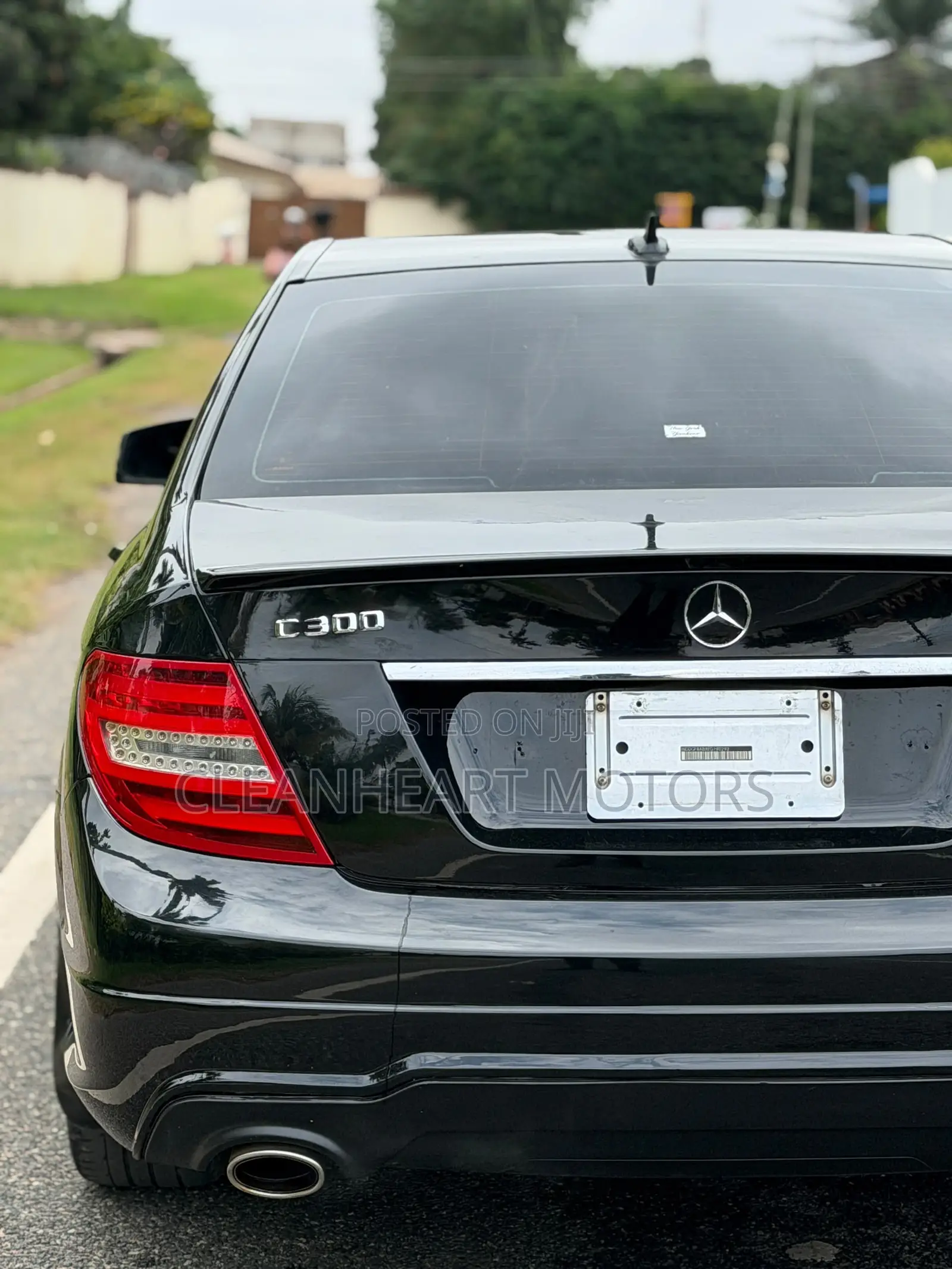 Mercedes-Benz C300 Sport 4Matic Sedan AWD (3.5L 6cyl 7A) 2014 Black
