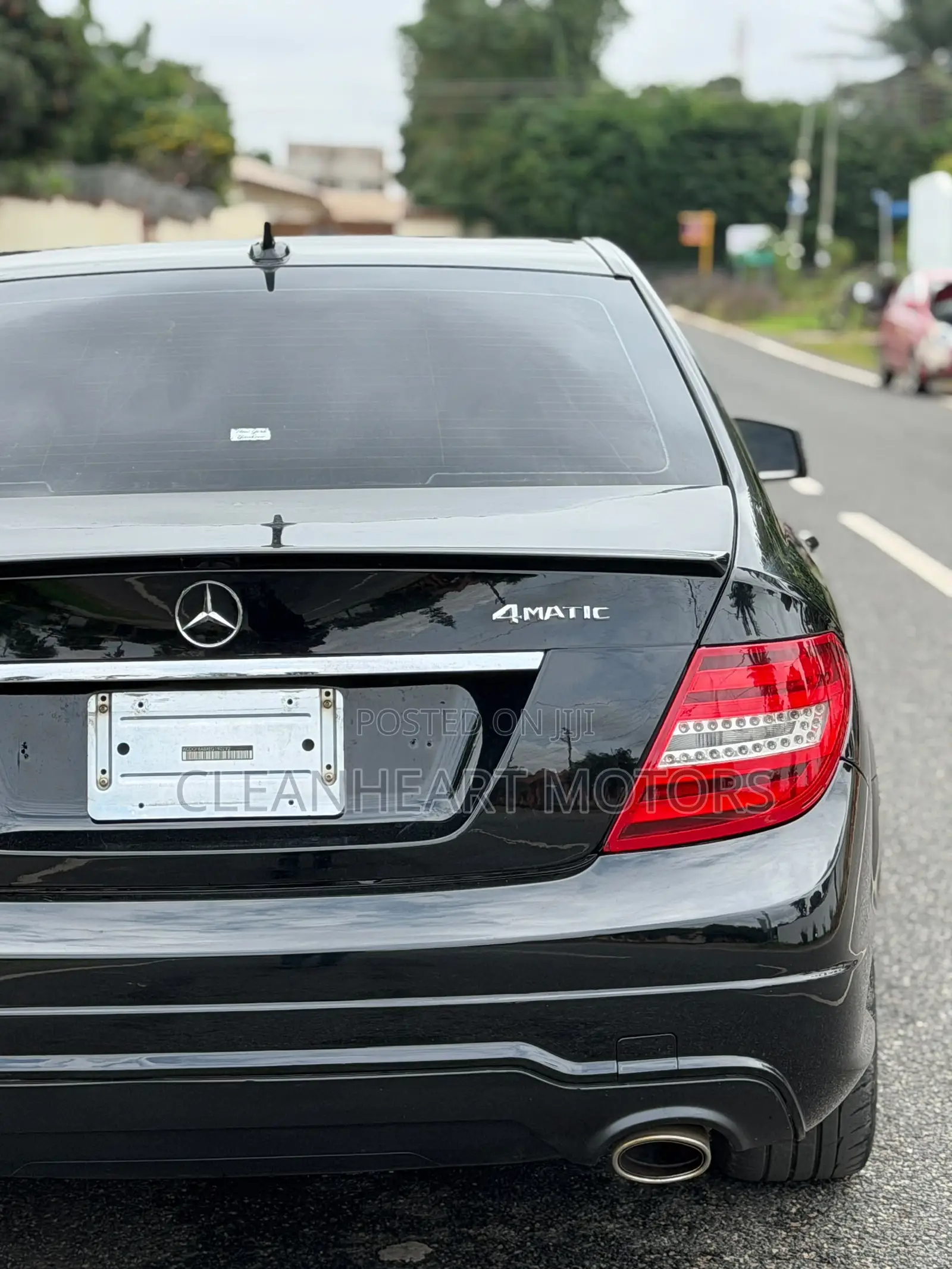 Mercedes-Benz C300 Sport 4Matic Sedan AWD (3.5L 6cyl 7A) 2014 Black