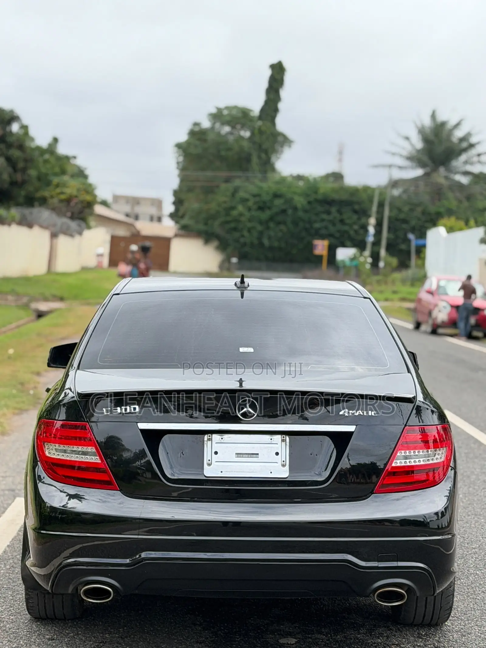 Mercedes-Benz C300 Sport 4Matic Sedan AWD (3.5L 6cyl 7A) 2014 Black