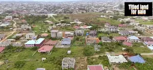 Titled Oyibi Land for Sale Near Aluminium Junction