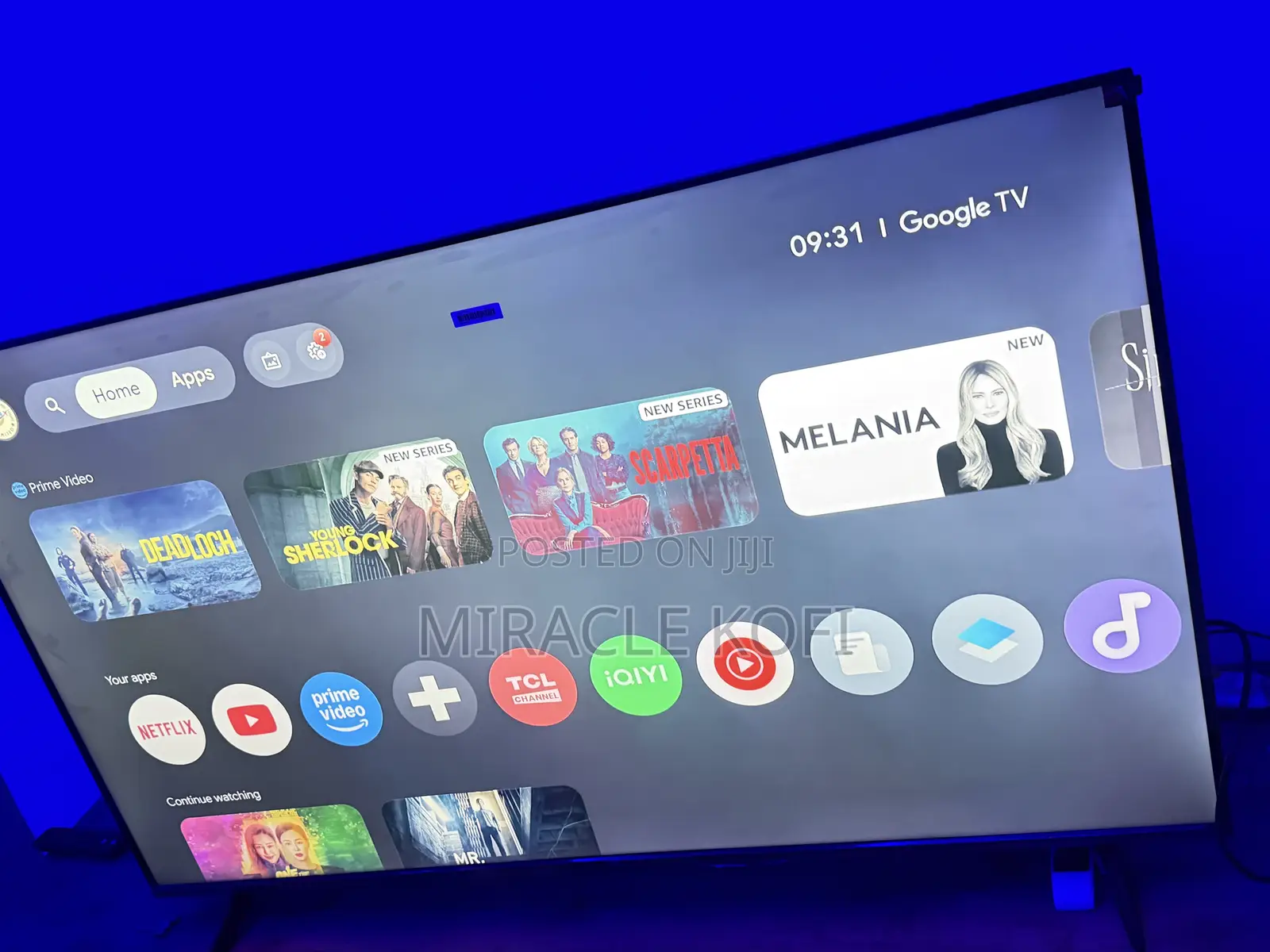 TCL 55 Inches Smart Android TV