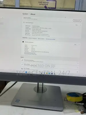 Desktop Computer HP EliteOne 800 G3 8GB Intel Core i7 SSD 256GB