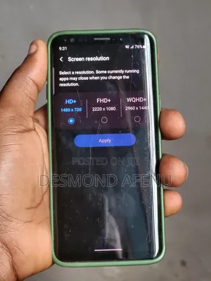 Samsung Galaxy S9 64 GB Black