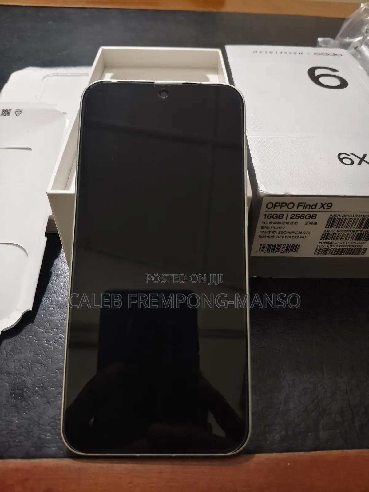 New Oppo Find X9 5G 256 GB White