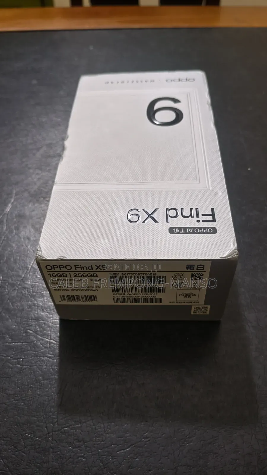 New Oppo Find X9 5G 256 GB White