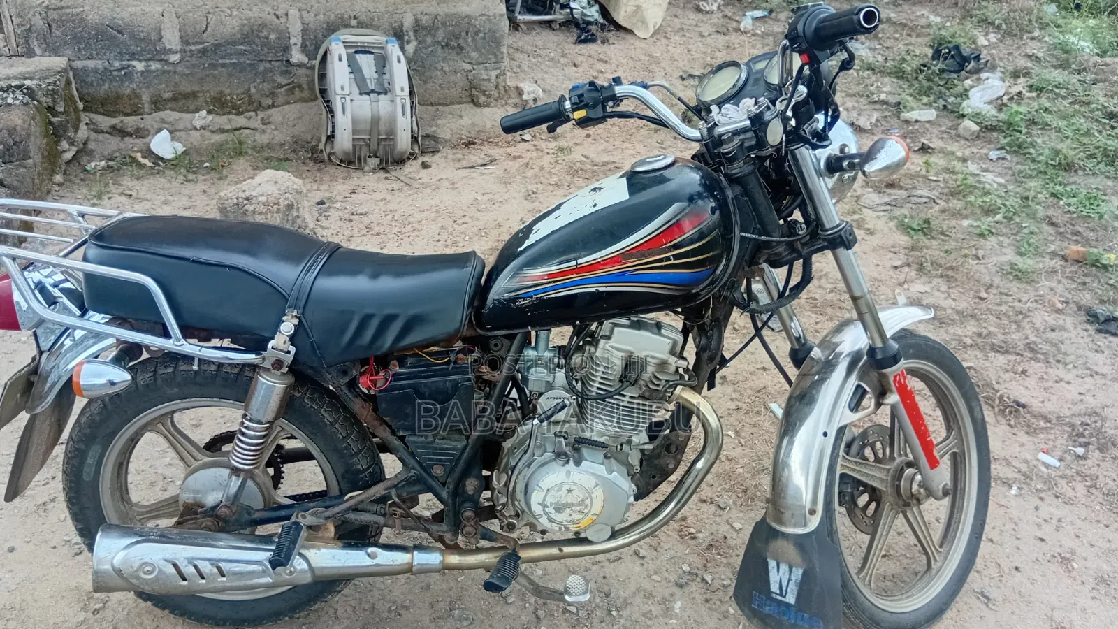 Haojue HJ125-8K 2019 Black