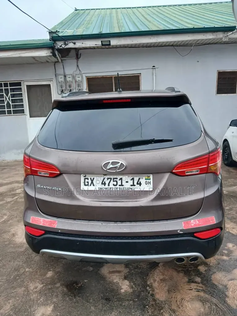 Hyundai Santa Fe 2014 Burgundy