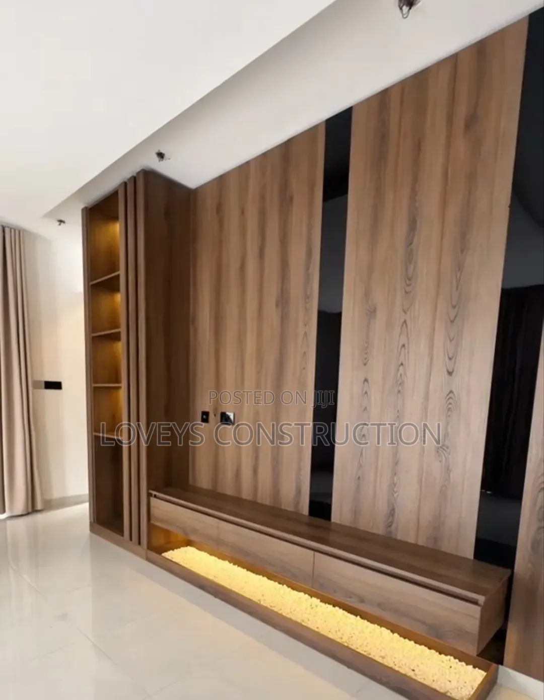 TV Area and Cladding