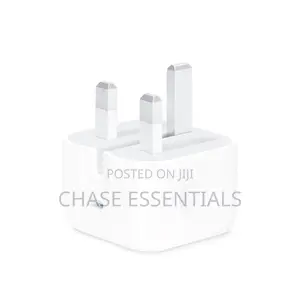 20W USB-C Power Adapter - UK 3-Pin Plug (Charger Head iPhone)