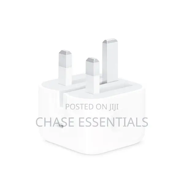 20W USB-C Power Adapter - UK 3-Pin Plug (Charger Head iPhone)