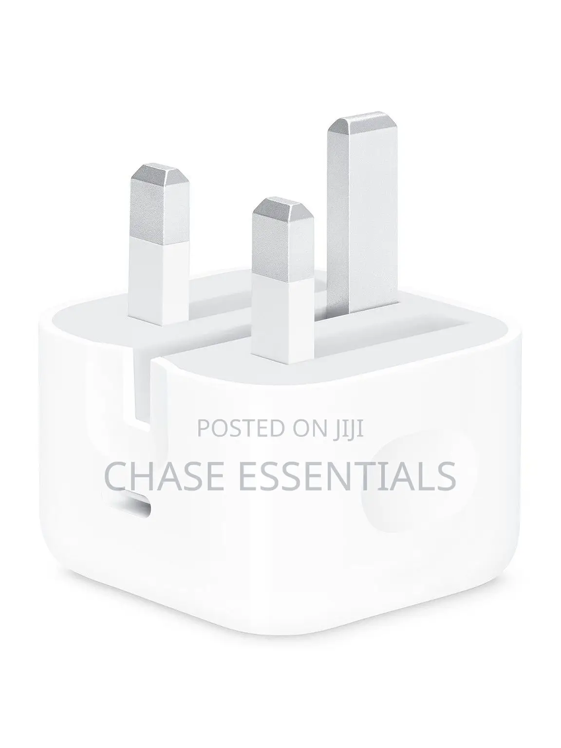 20W USB-C Power Adapter - UK 3-Pin Plug (Charger Head iPhone)