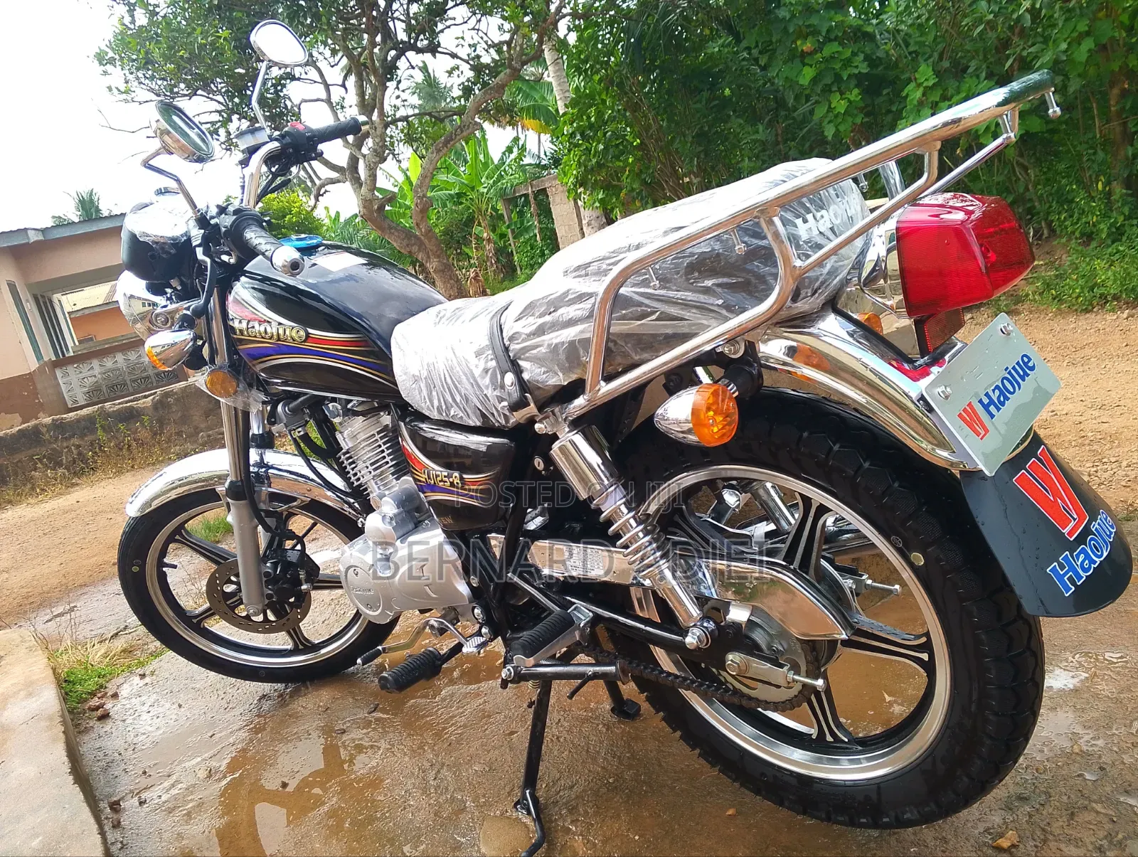 Haojue HJ125-8K 2025 Black