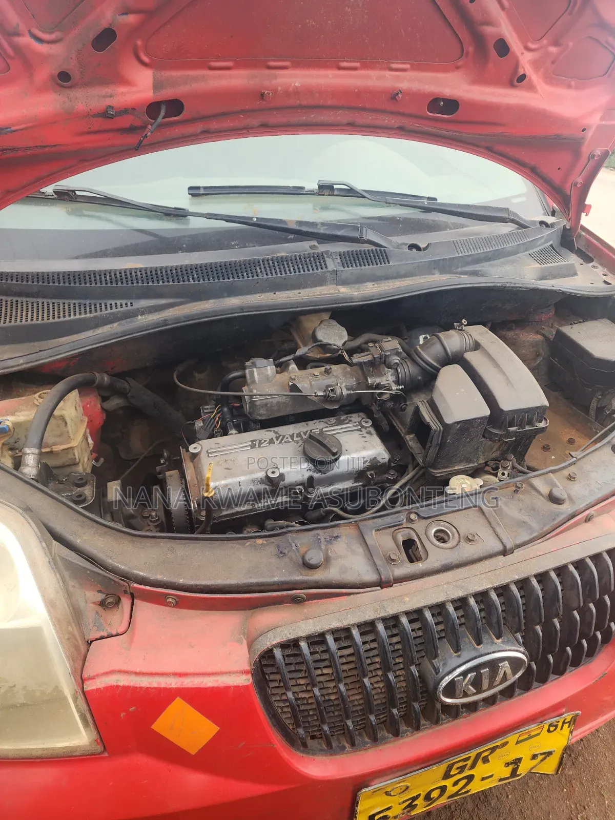 Kia Picanto 2008 Red